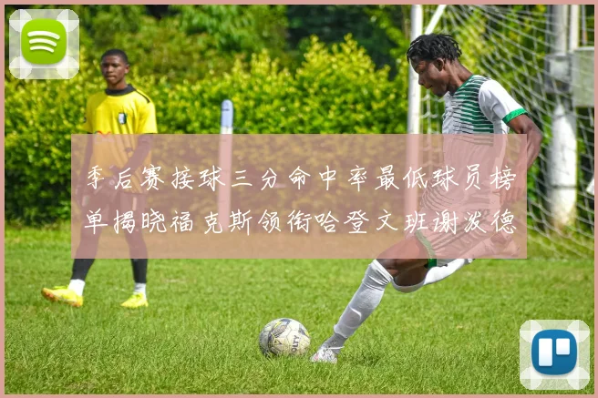 季后赛接球三分命中率最低球员榜单揭晓福克斯领衔哈登文班谢泼德紧随其后